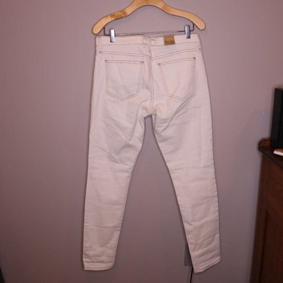 NWT Current Elliot Ankle Skinny White Jeans Sz 30 - Picture 3 of 5